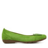 Балеринки Gabor 64.163.19 Зелен цвят на ниска цена