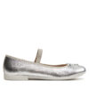 Балеринки Geox Jr Plie' J4555D 00044 C1007 D Сребрист цвят на ниска цена