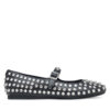 Балеринки Guess FLTKDL ELE02 Черен цвят на ниска цена