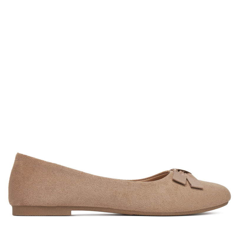 Балеринки JENNY WSS21520-03 Бежов цвят на ниска цена