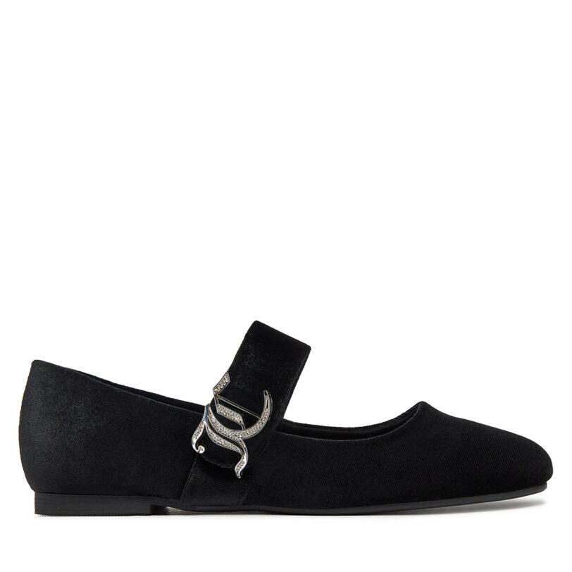Балеринки Juicy Couture WS23499-01A Черен цвят на ниска цена