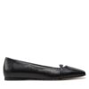 Балеринки KARL LAGERFELD KL40180 Черен цвят на ниска цена