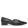 Балеринки KARL LAGERFELD Kerrie KL40155 Черен цвят на ниска цена