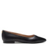 Балеринки LAUREN RALPH LAUREN Londyn 802862706001 Черен цвят на ниска цена