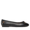 Балеринки Lauren Ralph Lauren 802940603001 Черен цвят на ниска цена