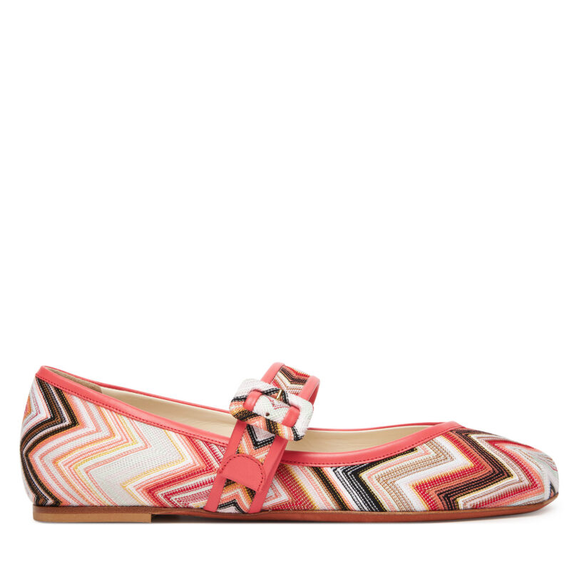 Балеринки M Missoni Jean MWF044_002 Розов цвят на ниска цена