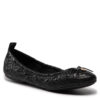 Балеринки MICHAEL Michael Kors Juliette Flat 40F2JTFP1L Черен цвят на ниска цена