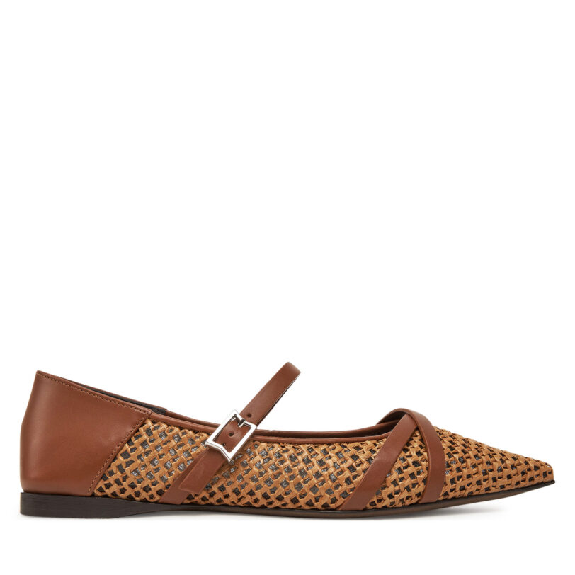 Балеринки Max Mara 2514521332600 Бордо цвят на ниска цена