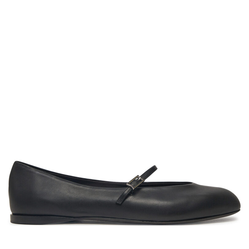 Балеринки Max Mara Mmballet 2514521171600 Черен цвят на ниска цена