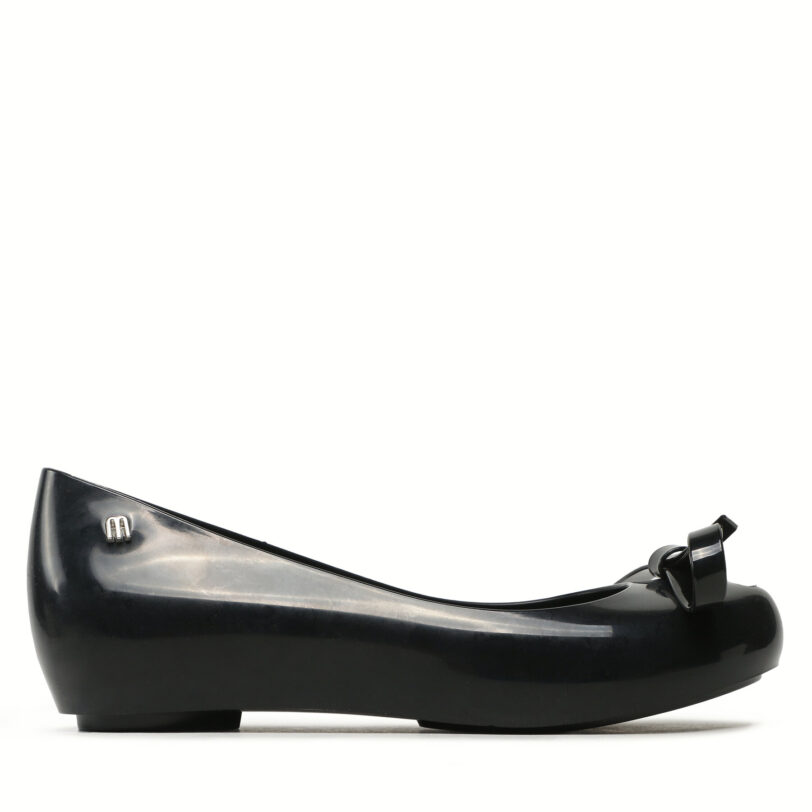Балеринки Melissa Melissa Ultragirl Bow Iii Ad 33891 Черен цвят на ниска цена