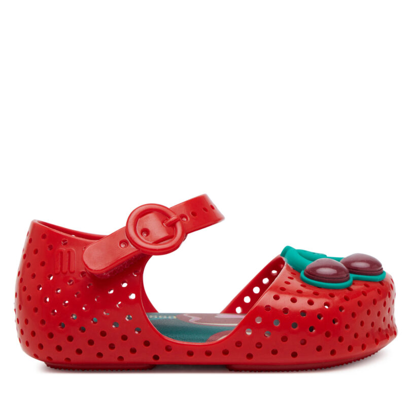 Балеринки Melissa Mini Melissa Furadinha Bb M 35980 Червен цвят на ниска цена