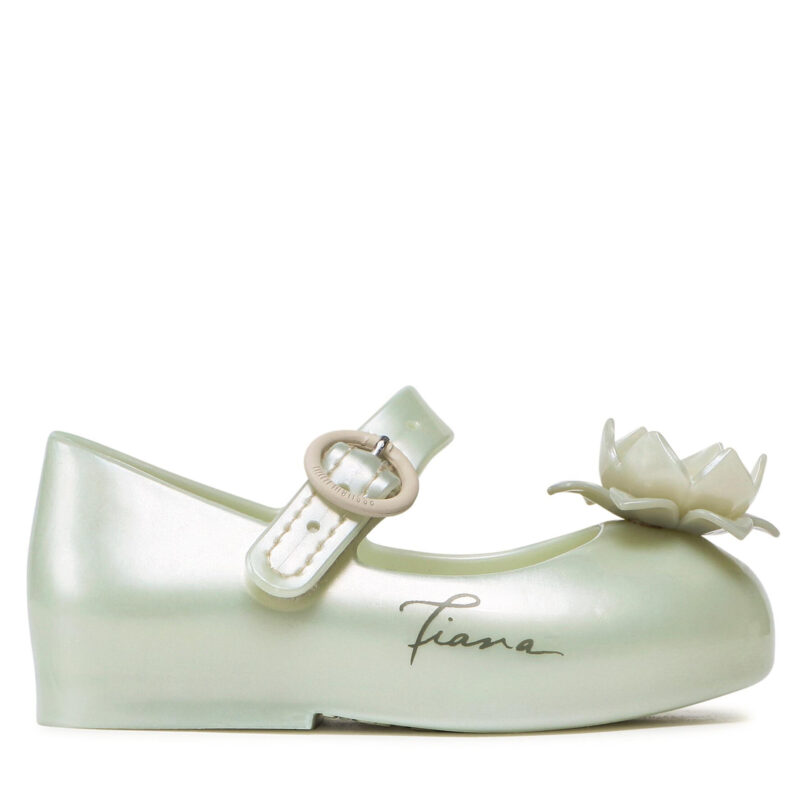 Балеринки Melissa Mini Melissa Sweet Love + Disn 33447 Зелен цвят на ниска цена