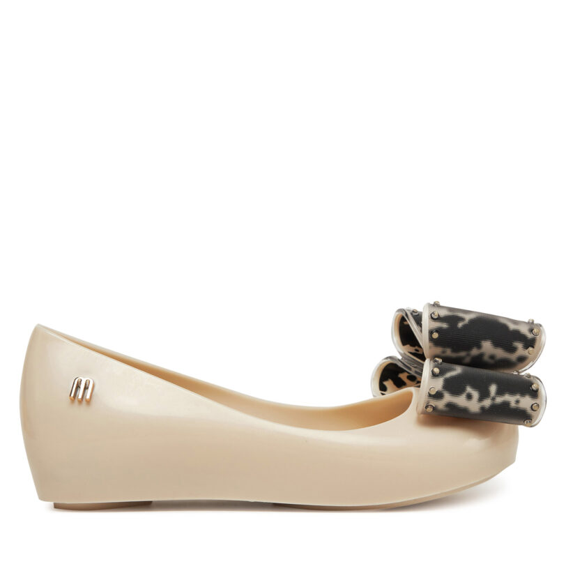 Балеринки Melissa Ultragirl Classic Bow 35966 Бежов цвят на ниска цена