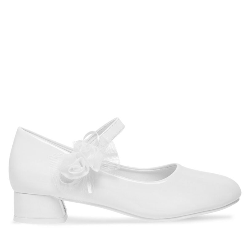 Балеринки Nelli Blu CM2301026-2 Бял цвят на ниска цена