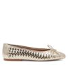 Балеринки Nine West 123AL1260 Златист цвят на ниска цена