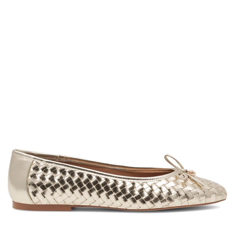 Балеринки Nine West 123AL1260 Златист цвят на ниска цена