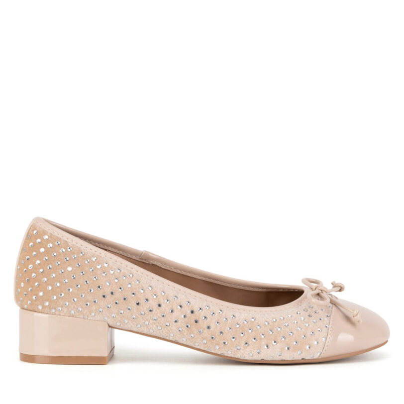Балеринки Nine West WFA2993-1 Бежов цвят на ниска цена