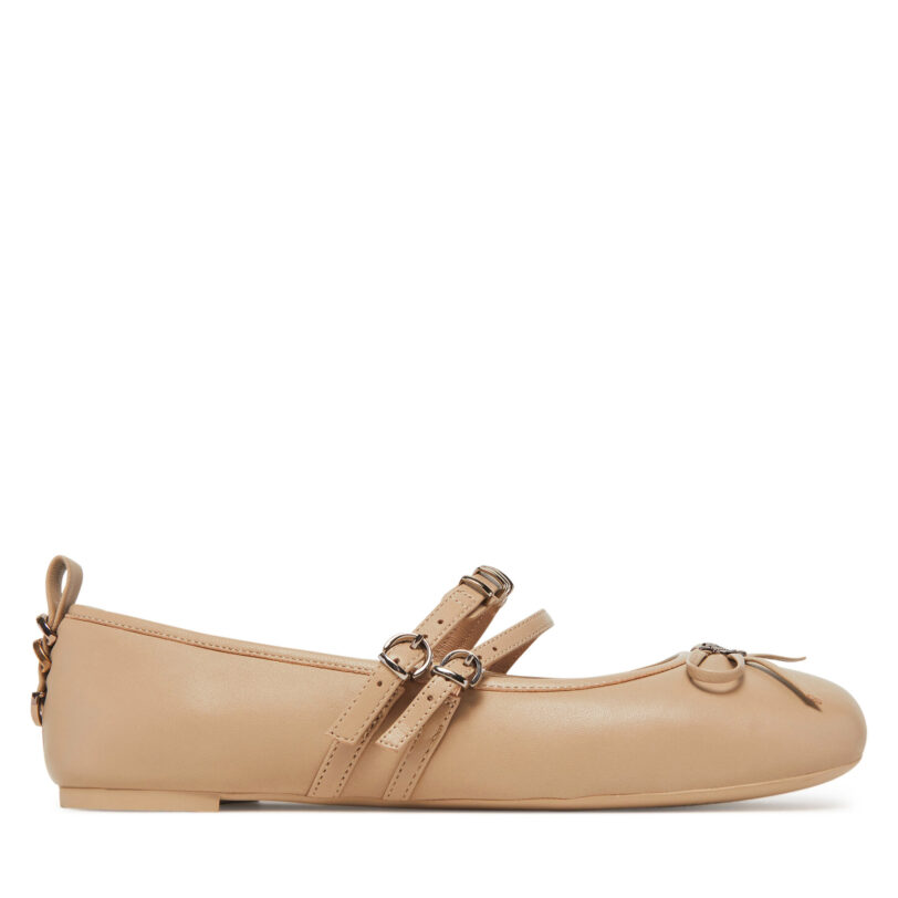 Балеринки PINKO Gioia 09 SD0297 P003 Бежов цвят на ниска цена