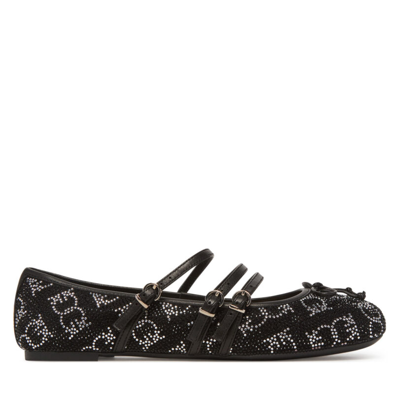 Балеринки PINKO Gioia 10 SD0299 E025 Черен цвят на ниска цена