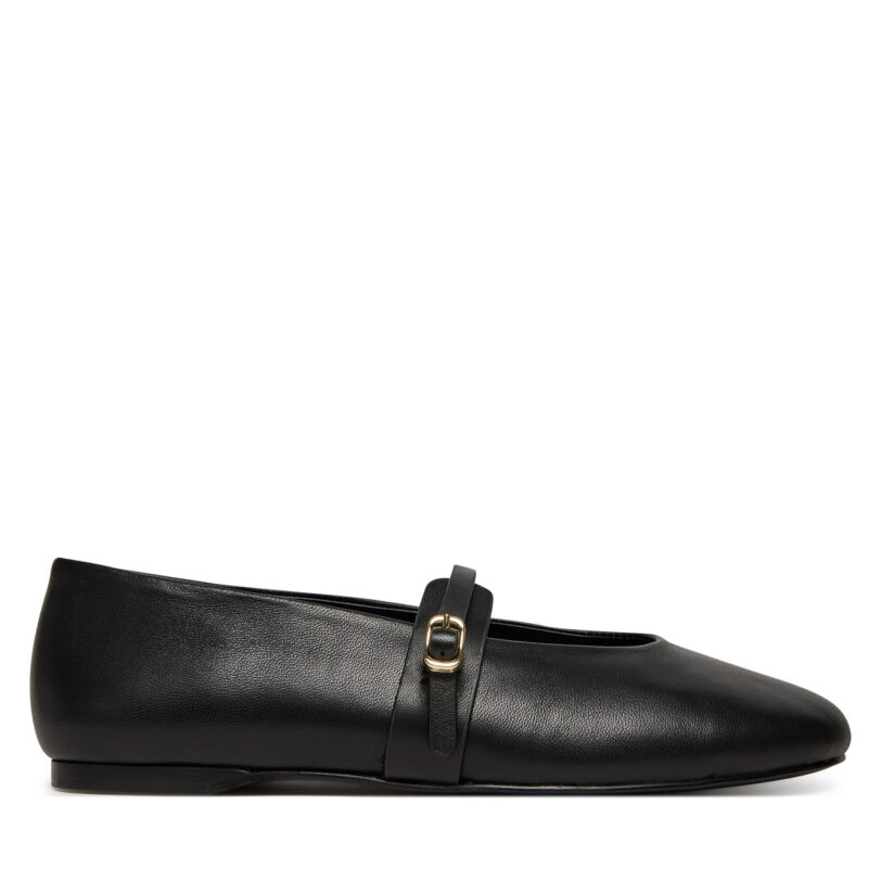 Балеринки Steve Madden Rejoice SM11003565 Черен цвят на ниска цена