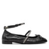 Балеринки Stuart Weitzman Stefannie Balet Flat SI443 Черен цвят на ниска цена
