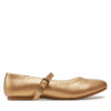 Балеринки Tommy Hilfiger Ballerina T3A3-33555-1372 S Златист цвят на ниска цена