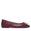 Балеринки Tommy Hilfiger Patent Toe-Cap FW0FW08830 Бордо цвят на ниска цена