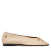 Балеринки Tommy Hilfiger Soft Leather Ballerina Bow FW0FW08355 Розов цвят на ниска цена