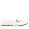 Балеринки Tommy Hilfiger T3A3-33768-0326 S Бял цвят на ниска цена