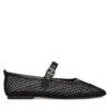 Балеринки Tommy Jeans Tjw Mesh Maryjane Ballerina EN0EN02872 Черен цвят на ниска цена