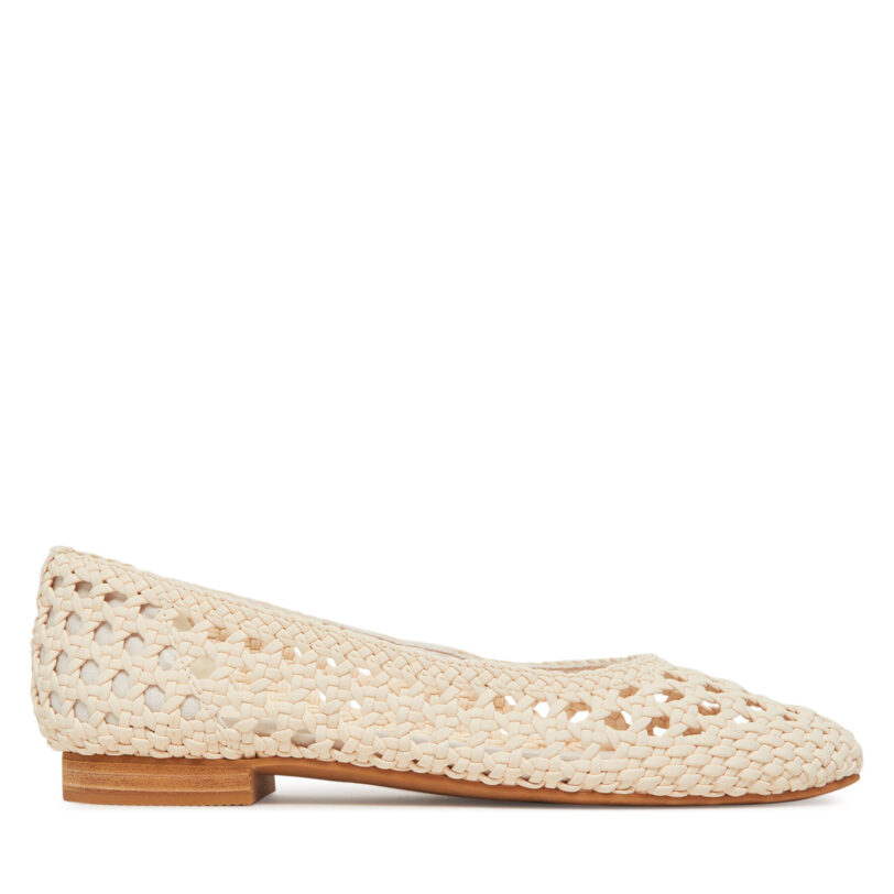 Балеринки Toms Briella 10021998 Екрю цвят на ниска цена