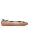 Балеринки Tory Burch Claire 156309 Бежов цвят на ниска цена