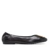 Балеринки Tory Burch Claire Ballet 147379 Черен цвят на ниска цена