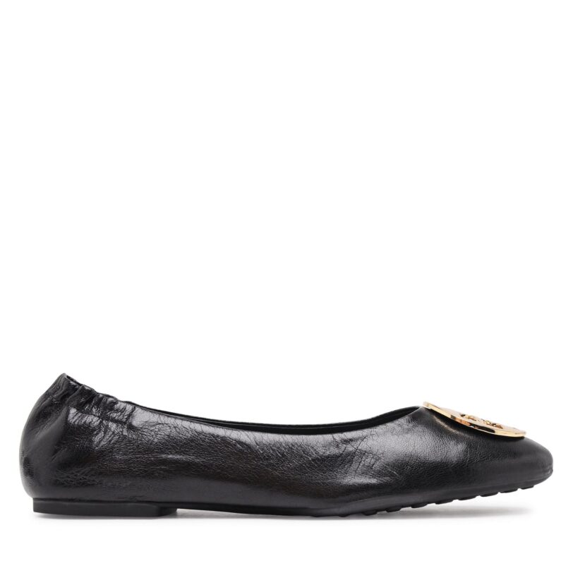Балеринки Tory Burch Claire Ballet 147379 Черен цвят на ниска цена