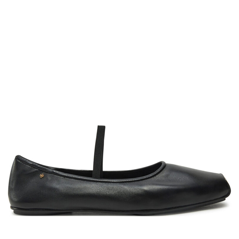 Балеринки Tory Burch Runway Ballet 157625 Черен цвят на ниска цена