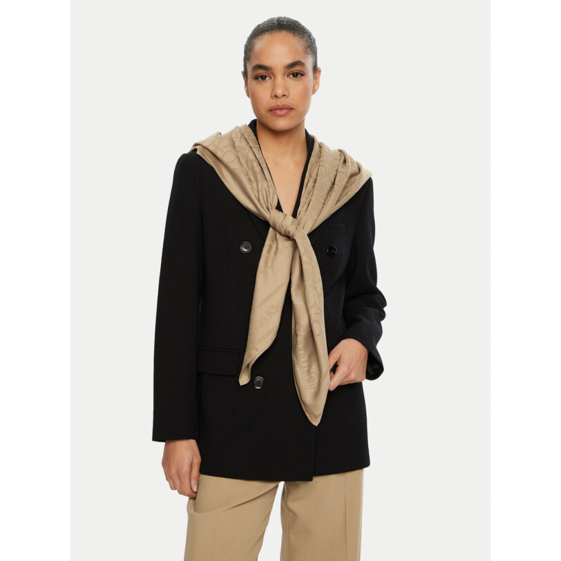 Бандана Calvin Klein K60K612971 Бежов цвят на ниска цена