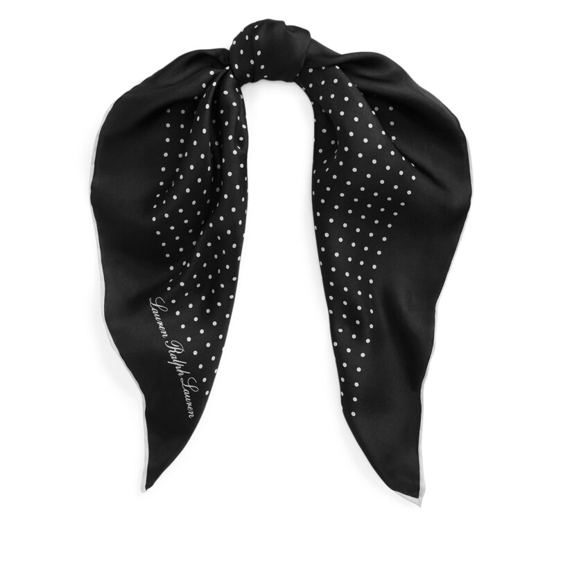 Бандана LAUREN RALPH LAUREN 454953615001 Черен цвят на ниска цена