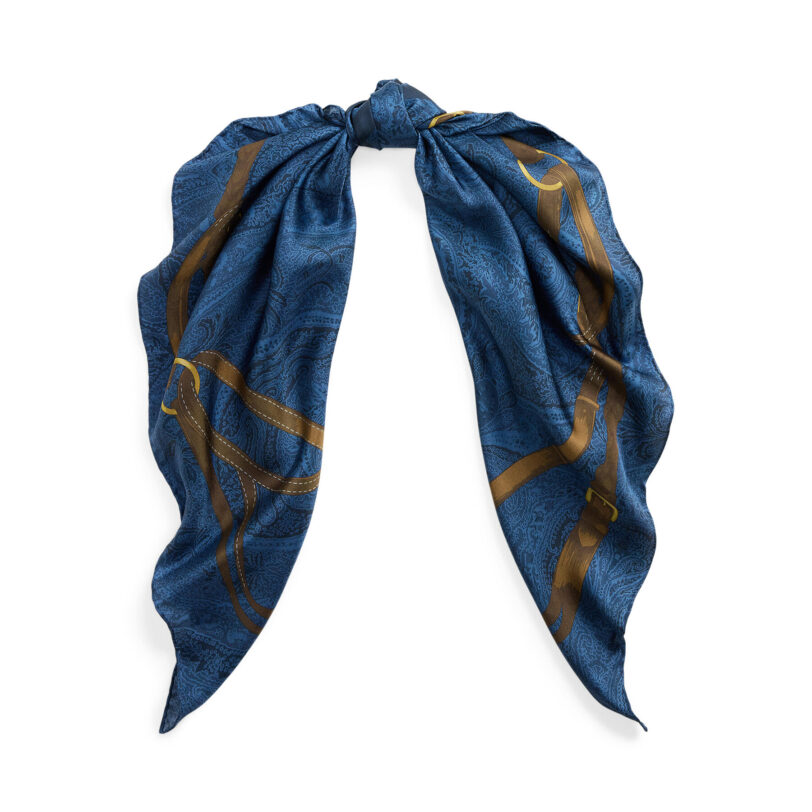 Бандана LAUREN RALPH LAUREN 454972544003 Син цвят на ниска цена