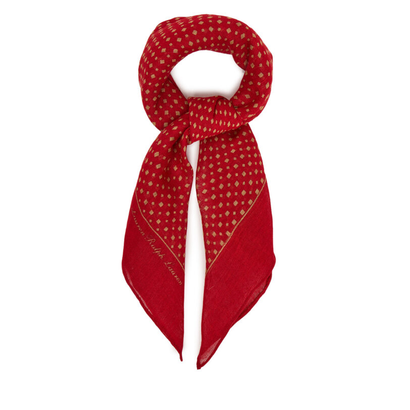 Бандана LAUREN RALPH LAUREN 454980715003 Червен цвят на ниска цена