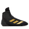 Боксьорски обувки adidas Adizero Wrestling IE3207 Черен цвят на ниска цена