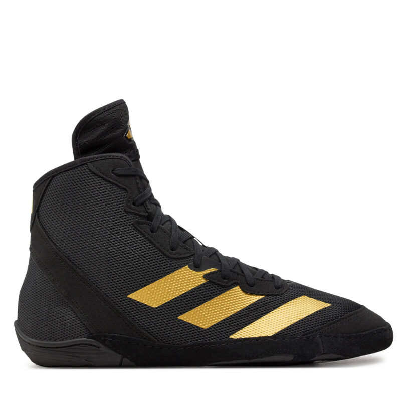 Боксьорски обувки adidas Adizero Wrestling IE3207 Черен цвят на ниска цена