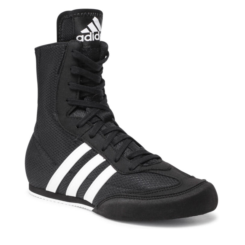 Боксьорски обувки adidas Box Hog 2 FX0561 Черен цвят на ниска цена