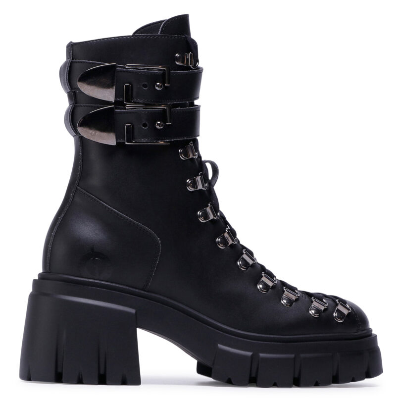 Боти Altercore Chloe II Vegan Черен цвят на ниска цена