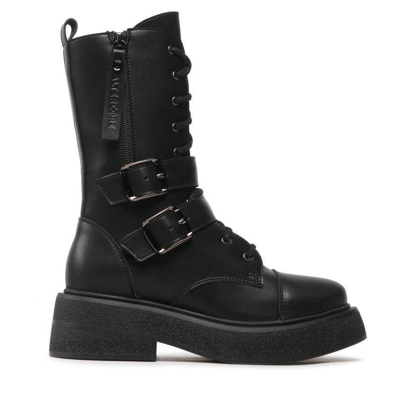 Боти Altercore Riley Vegan Черен цвят на ниска цена