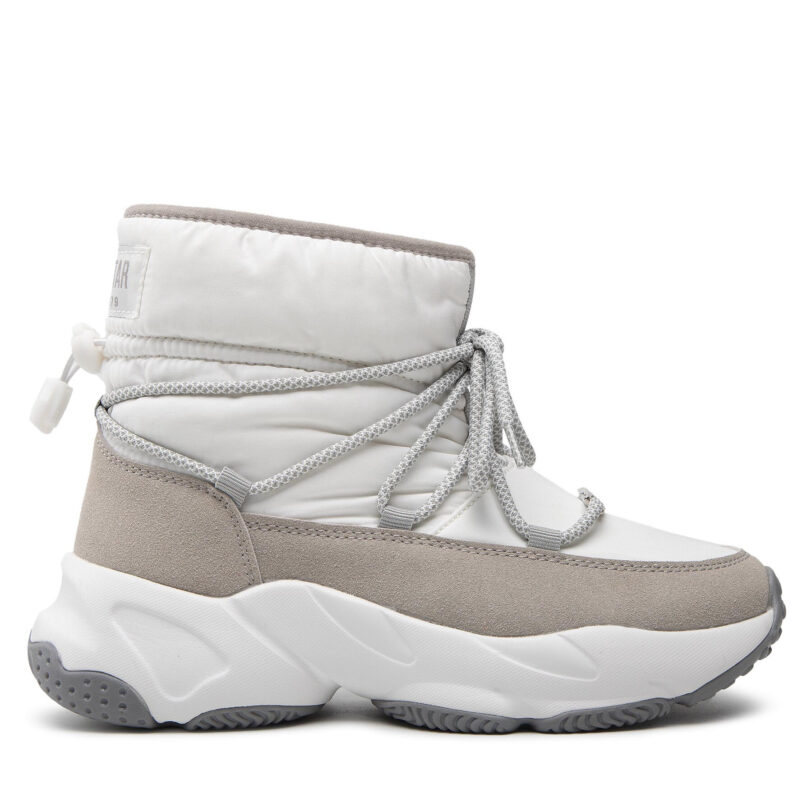 Боти Big Star Shoes KK274272 Бял цвят на ниска цена