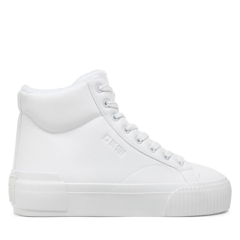 Боти Big Star Shoes OO274794 Бял цвят на ниска цена