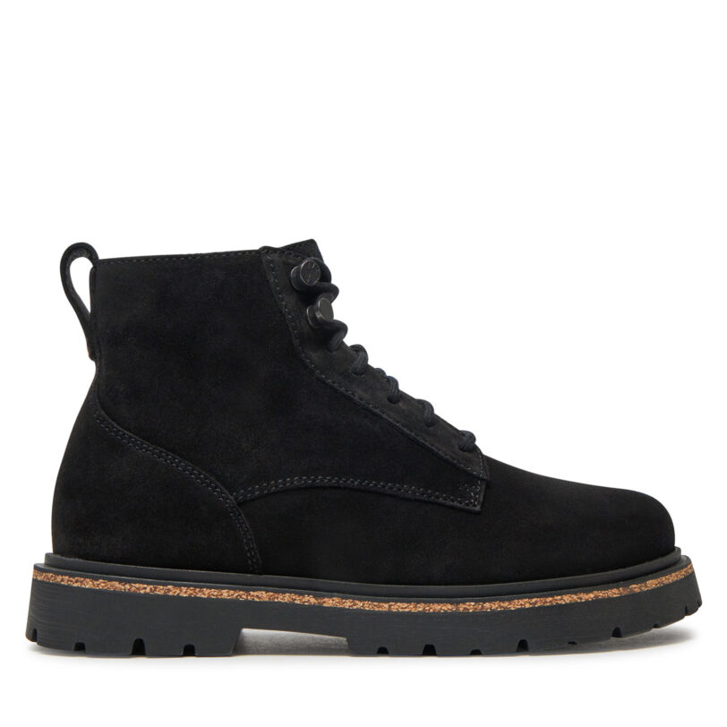 Боти Birkenstock Highwood Lace Mid W Lena 1028893 Черен цвят на ниска цена