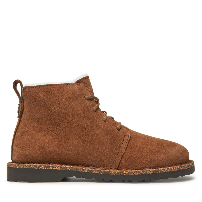 Боти Birkenstock Uppsala Mid Shearling 1028148 Кафяв цвят на ниска цена