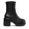 Боти Bronx Ankle boots 47516-A Черен цвят на ниска цена