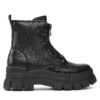 Боти Buffalo Aspha Zip 1622070 Черен цвят на ниска цена